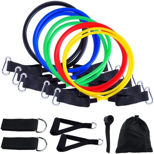 Exercise Resistance Band 11PCs Set Fitness Strength Workout